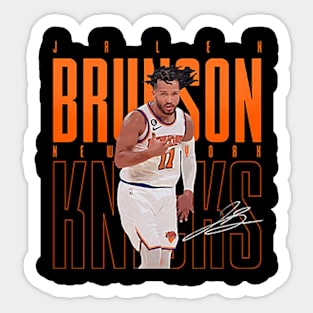 Jalen Brunson bang 4 Sticker